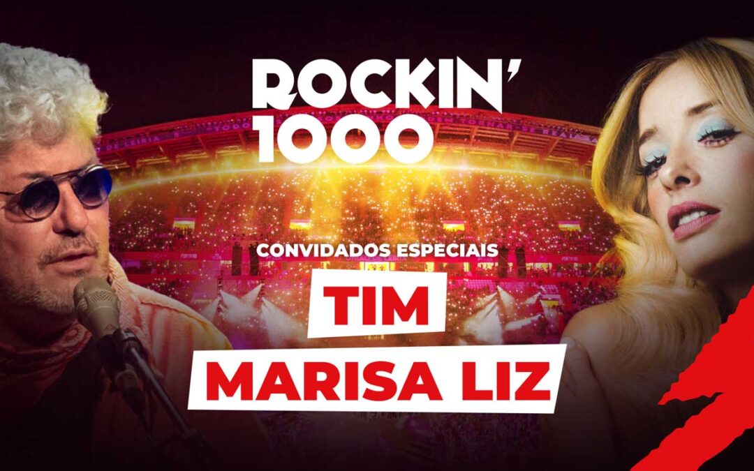 Marisa Liz junta-se a Tim dos Xutos nos convidados especiais do Rockin’1000